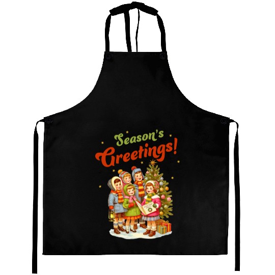 Seasons Greetings Aprons