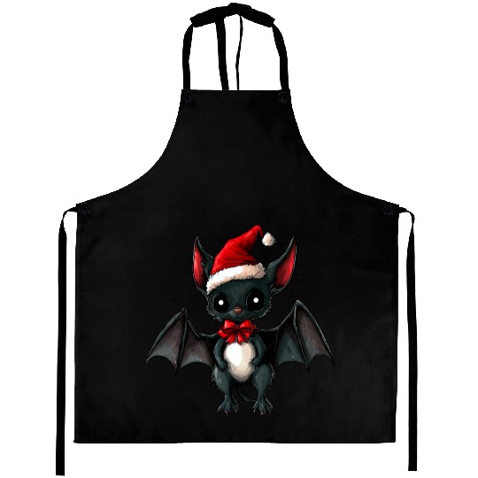 Christmas bats Aprons