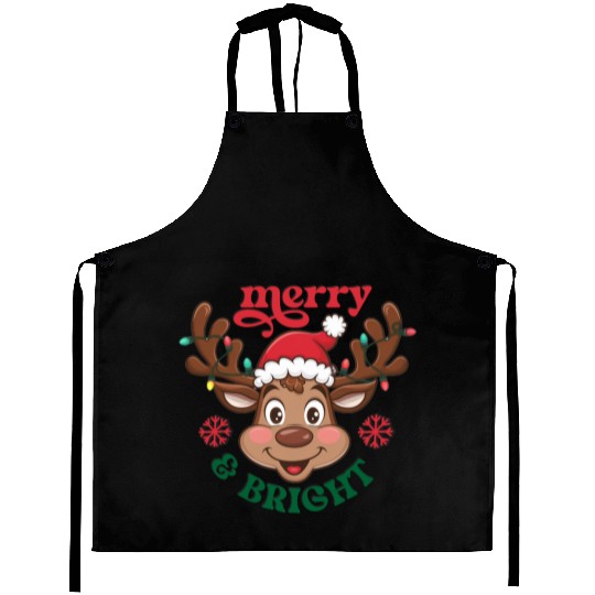 Merry and bright Aprons
