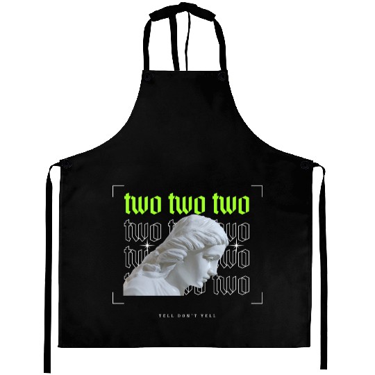 Two Two Two Angel Numbers Aprons