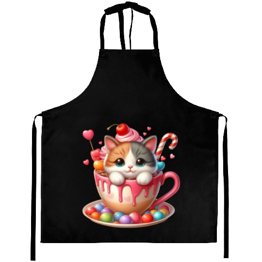 Valentines Retro, Valentine Day Aprons