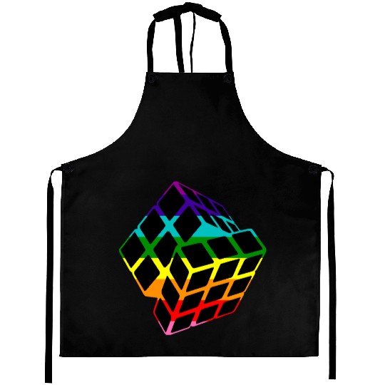Geometric blocks Aprons
