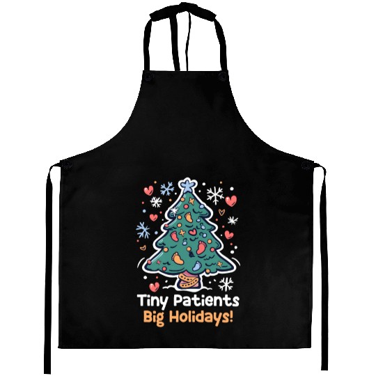 NICU Christmas Tiny Patients, Big Holidays! Aprons