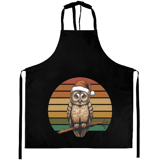 Christmas Owl Aprons