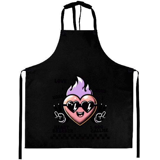 Valentines Day, Valentine Retro Aprons