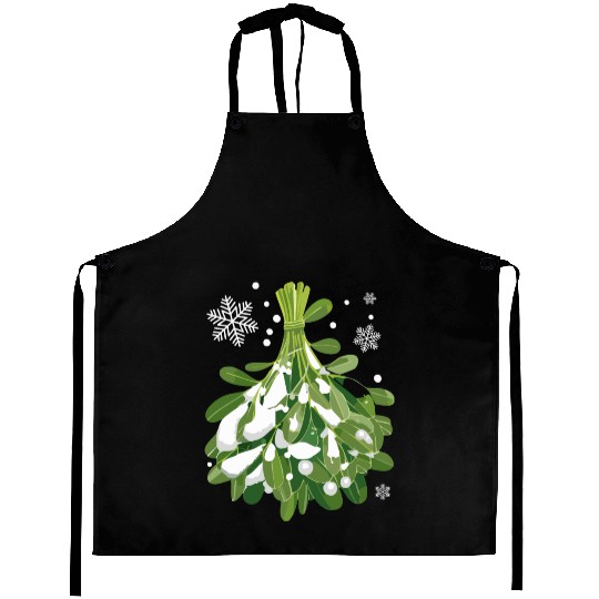 Mistletoe Aprons