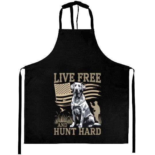 Duck Hunting Aprons Deer Hunting USA Flag Hunters
