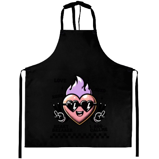 Valentines Day, Retro Valentine, Coquete Valentine Aprons