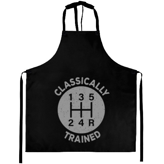 Vintage Classically Trained-Stick Shift Aprons