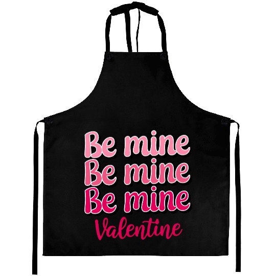 Be Mine Valentine Sublimation Aprons