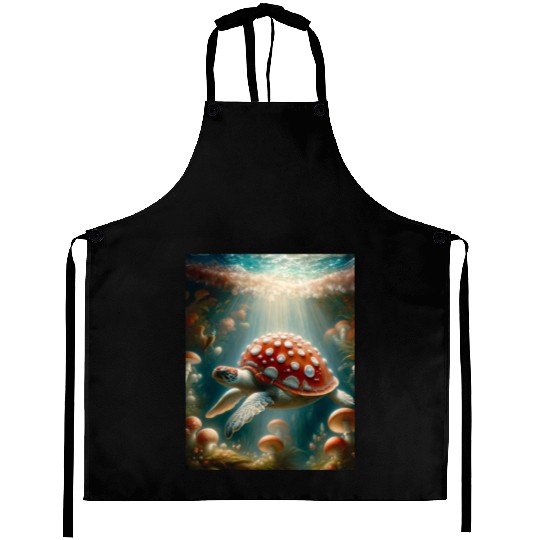 Amanita the Turtle Aprons