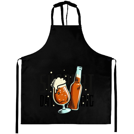 Support Day Drinking Aprons