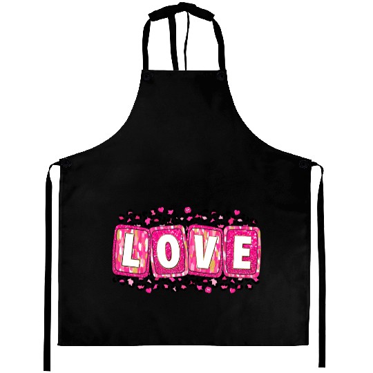 Valentines Day, Retro Valentine, Coquete Valentine Aprons