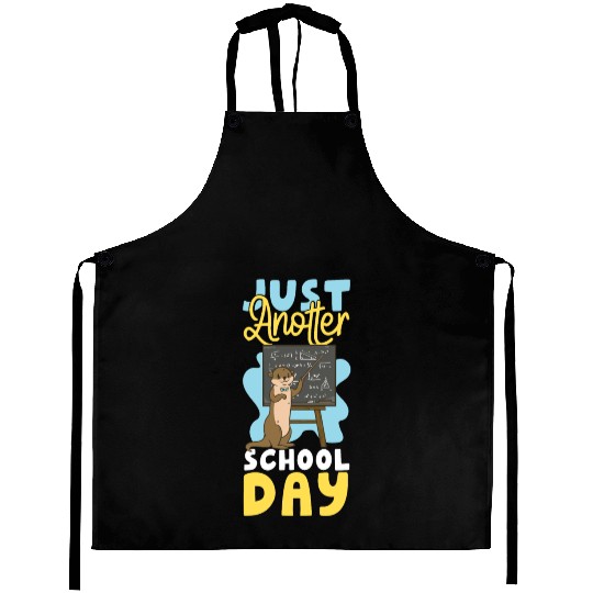 Otter Pre-School First Grade Back Aprons