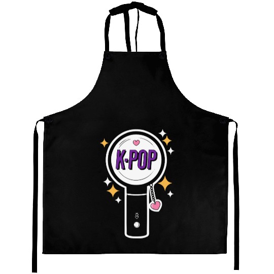 K-Pop Korean Pop Music South Korea Kpop Lightstick Aprons
