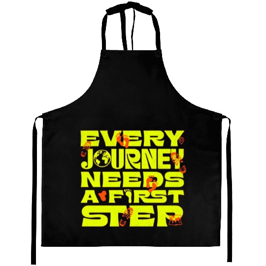 Journey Step – Adventure Awaits Aprons