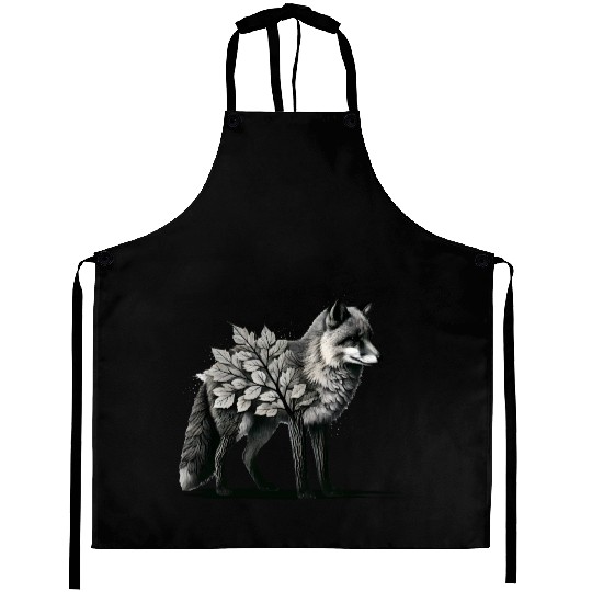 Forest Fox - Mystical Nature Connection Aprons