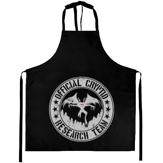 Official Cryptid Research Team | Cryptids Mothman Aprons