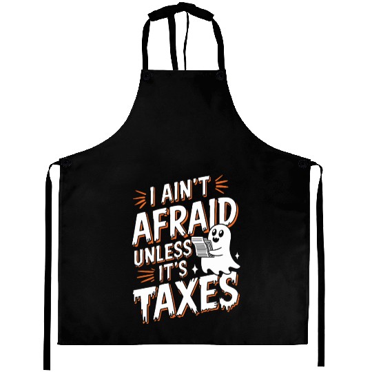 Paranormal Comedy Funny Ghost Humor Lighthearted Aprons