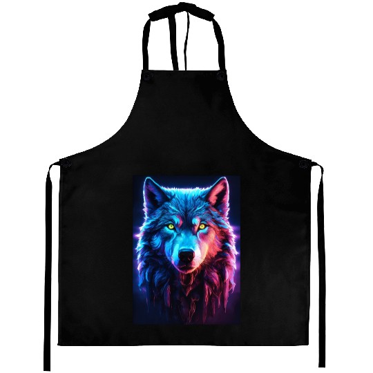 N wolf Aprons