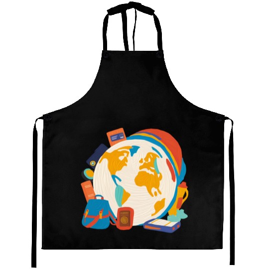Wanderlust Vibes Aprons