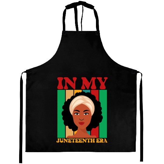 IN MY JUNETEENTH ERA Aprons