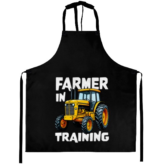 Farmer in Training Farming Tractor Lover Aprons
