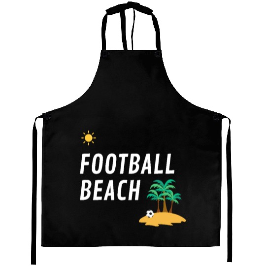 Sunset Football Beach Aprons