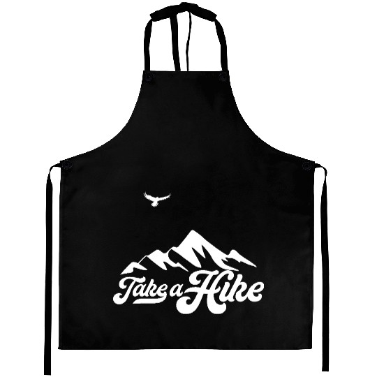 Take A Hike Aprons