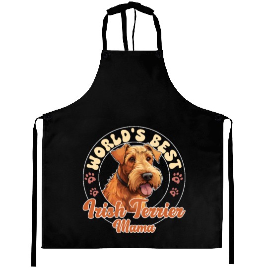 Irish Terrier Dog Irish Terrier Mama Aprons