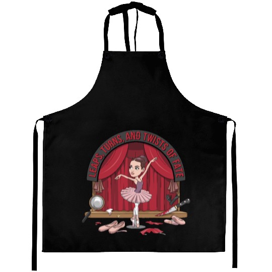 Leaps Turns Twists of True Fate True Crime Aprons