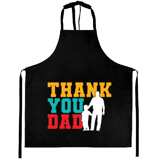 Thank You Dad Aprons