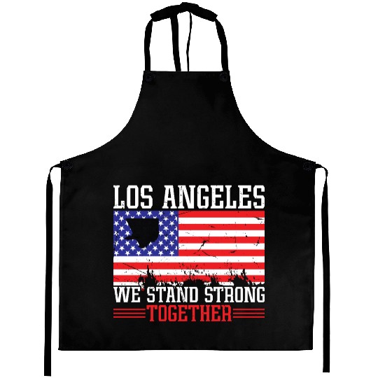 Los Angeles We Stand Strong Aprons