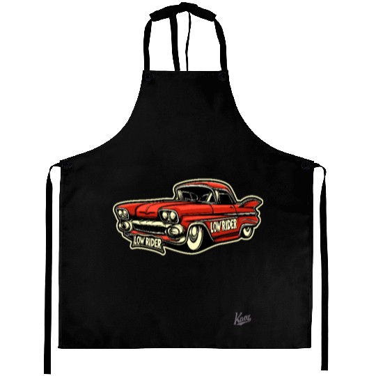 Classic Cholo Lowrider Car Aprons