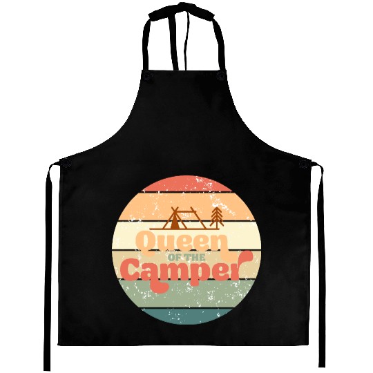 Queen Of The Camper Aprons