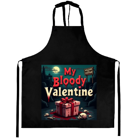 My bloody Valentine Aprons