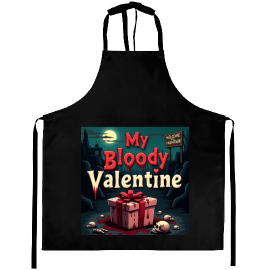 My bloody Valentine Aprons