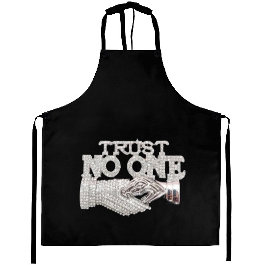 Trust No One Aprons