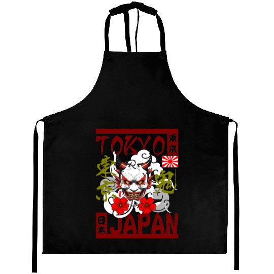 Tokyo Oni Japan Aprons