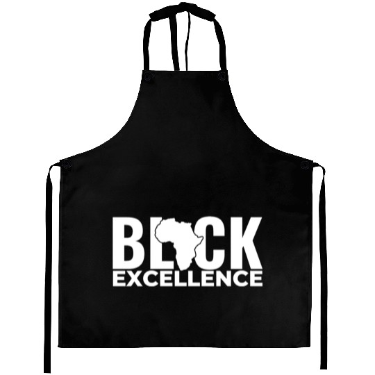 Black Excellence Aprons