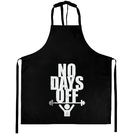 No Days Off Gym Aprons