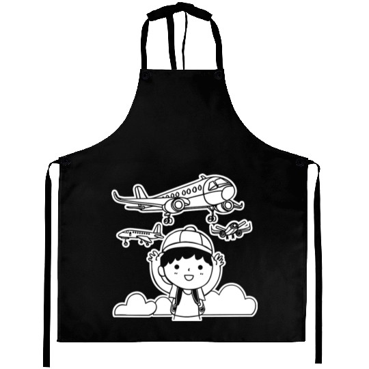 Funny Aircraft Aprons