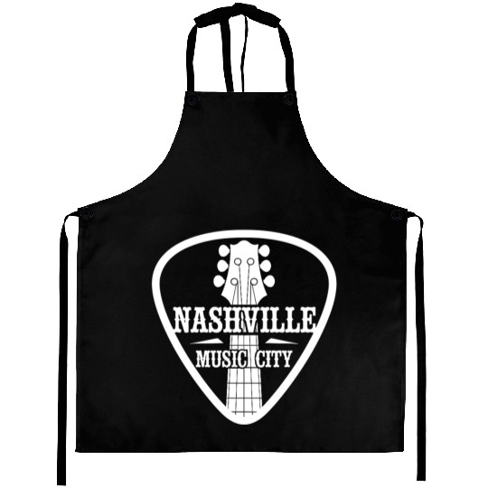 Nashville Music City Guitar Pick Aprons