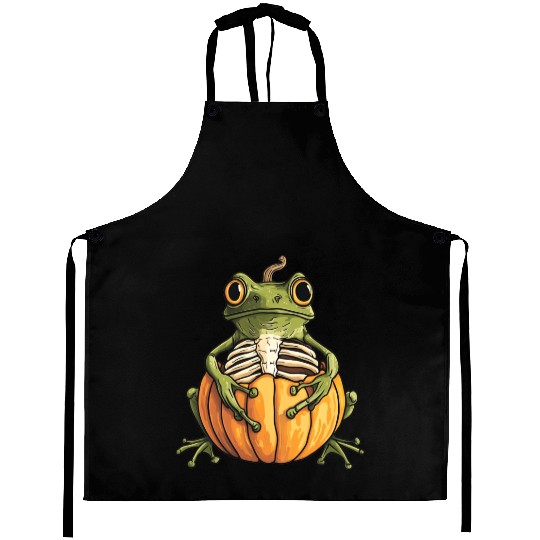 Pumpkin Frog Frog Pumpkin Aprons