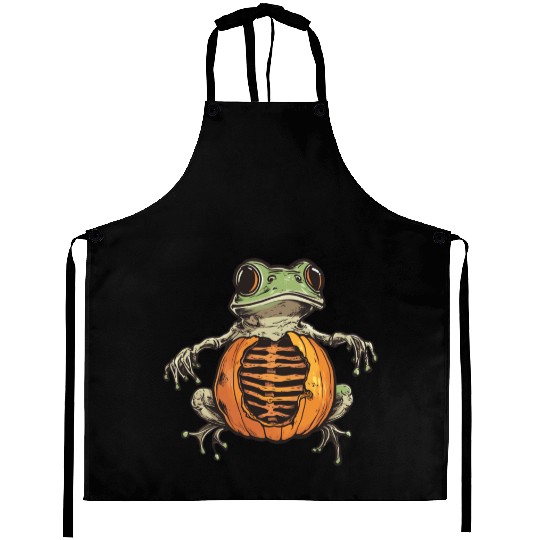 Pumpkin Frog Frog Pumpkin Aprons