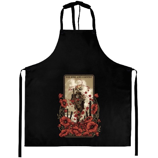 "For King & Country" Aprons