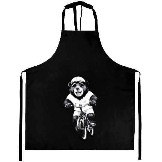 Biker bear Aprons