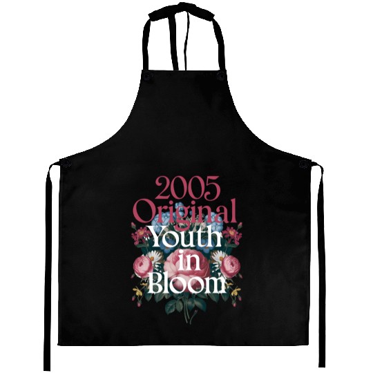 2005 Original Youth in Bloom Floral Aprons