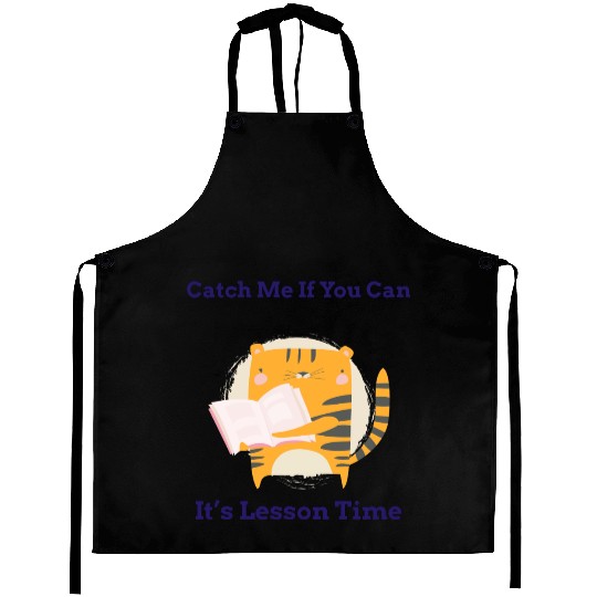 Cheetah Teacher Aprons