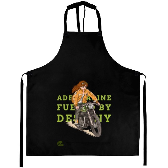 Adrenaline Fueled by Destiny – Anime-Inspired Aprons